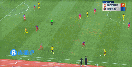 半场-纳尔逊卢斯2分钟连进2球 乌奎尔双击阿兰助攻 西海岸3-1梅州