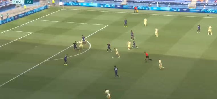 ⚡费尔明世界波破门 西班牙国奥1-0领先日本国奥