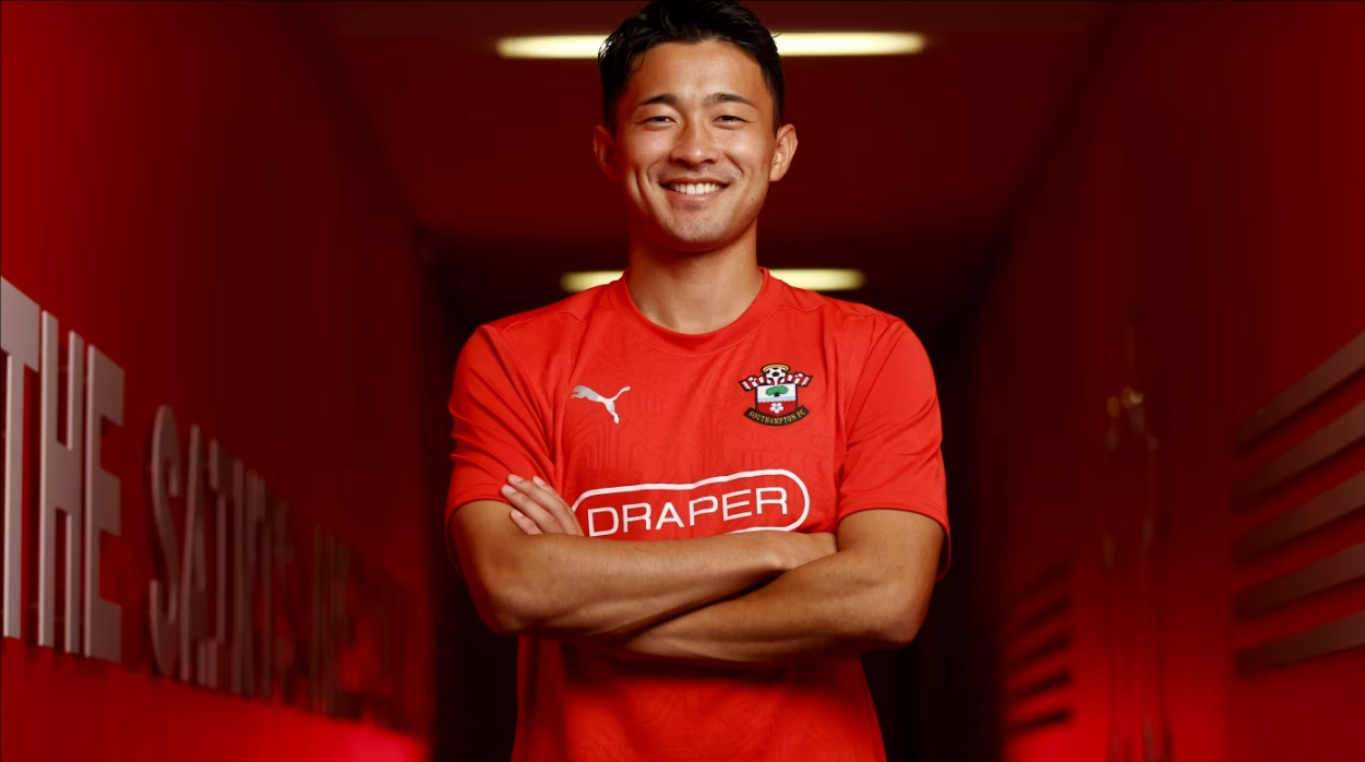 菅原由势打进圣徒本赛季英超首球,成为第11个英超进球的日本球员